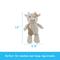 Show in main carousel: Linzy Toys Cow Squeaky Plush Dog Toy, White, 12-in slide 4 of 7