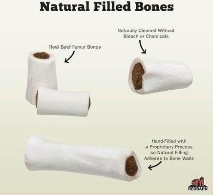 Show full view: Redbarn Filled Bone Natural Peanut Butter Flavor Chew Dog Treat, Small, 3.5-oz slide 4 of 12