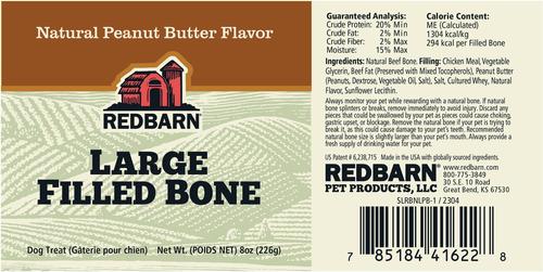 Show full view: Redbarn Filled Bone Natural Peanut Butter Flavor Chew Dog Treat, Large, 8-oz slide 9 of 12