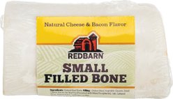 Redbarn Filled Bone Natural Cheese & Bacon Flavor Chew Dog Treat, Small, 3.5-oz