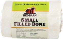 Redbarn Filled Bone Natural Chicken & Apple Flavor Chew Dog Treat, Small, 3.5-oz