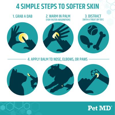 Show full view: Pet MD Nose & Paws Soothing Dog & Cat Balm, 2-oz slide 4 of 6
