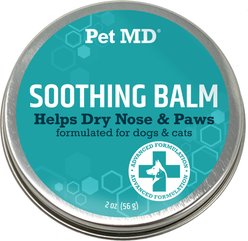 Pet MD Nose & Paws Soothing Dog & Cat Balm, 2-oz