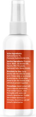 Show full view: Pet MD Hydrocortisone Plus Hot Spot Relief Dog Spray, 4-oz slide 7 of 9
