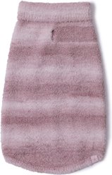 Barefoot Dreams CozyChic Dog Sweater, Teaberry Space Dye, Medium