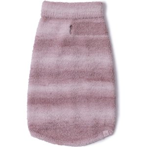 Barefoot Dreams CozyChic Dog Sweater, Teaberry Space Dye, Small