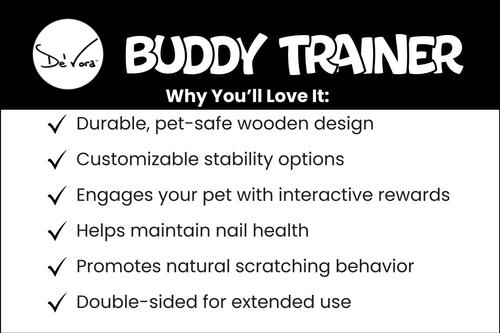 Show full view: De' Vora Buddy Trainer Nail Scratch Board Dog Nail File slide 8 of 10