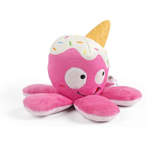 BUDDY BUDDY 2-in-1 Interactive Crinkle Dog Plush Toy, 8-in