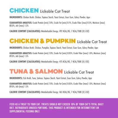 Show full view: Weruva Puddy Pops Variety Pack Lickable Cat Treat, 50 count slide 5 of 11