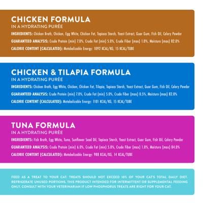 Show full view: Weruva Wx Phos Focused Variety Pack Lickable Cat Treat, 50 count slide 5 of 9