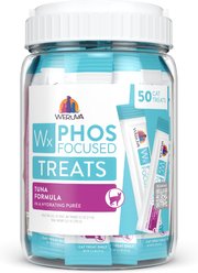 Weruva Wx Phos Focused Tuna Formula Grain-Free Lickable Cat Treats, 0.5-oz tube, 50 count