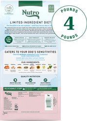Nutro Limited Ingredient Diet Adult Sensitive Support with Real Salmon & Lentils Grain-Free Dry Dog Food, 4-lb bag slide 2 of 9