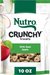 Nutro Crunchy with Real Apple Dog Treats, 10-oz bag