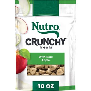 Nutro Crunchy with Real Apple Dog Treats, 10-oz bag