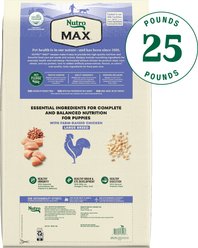 Nutro Max Puppy Large Breed Farm-Raised Chicken Recipe Natural Dry Dog Food, 25-lb bag slide 2 of 9