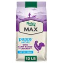 Nutro Max Puppy Farm-Raised Chicken Recipe Natural Dry Dog Food, 12-lb bag