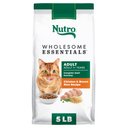 Nutro Wholesome Essentials Chicken & Brown Rice Recipe Dry Cat Food, 5-lb bag