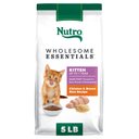 Nutro Wholesome Essentials Chicken & Brown Rice Recipe Kitten Dry Cat Food, 5-lb bag