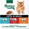 Show in main carousel: Nutro Perfect Portions Grain-Free Cuts in Gravy Variety Pack Beef, Tuna & Chicken Recipe Adult Wet Cat Food Trays, 2.64-oz, case of 24 twin-packs slide 1 of 11