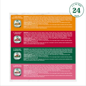 Nutro Grain-Free Beef, Chicken, Turkey & Lamb Stew Cuts in Gravy Variety Pack Adult Wet Dog Food, 3.5-oz, case of 24