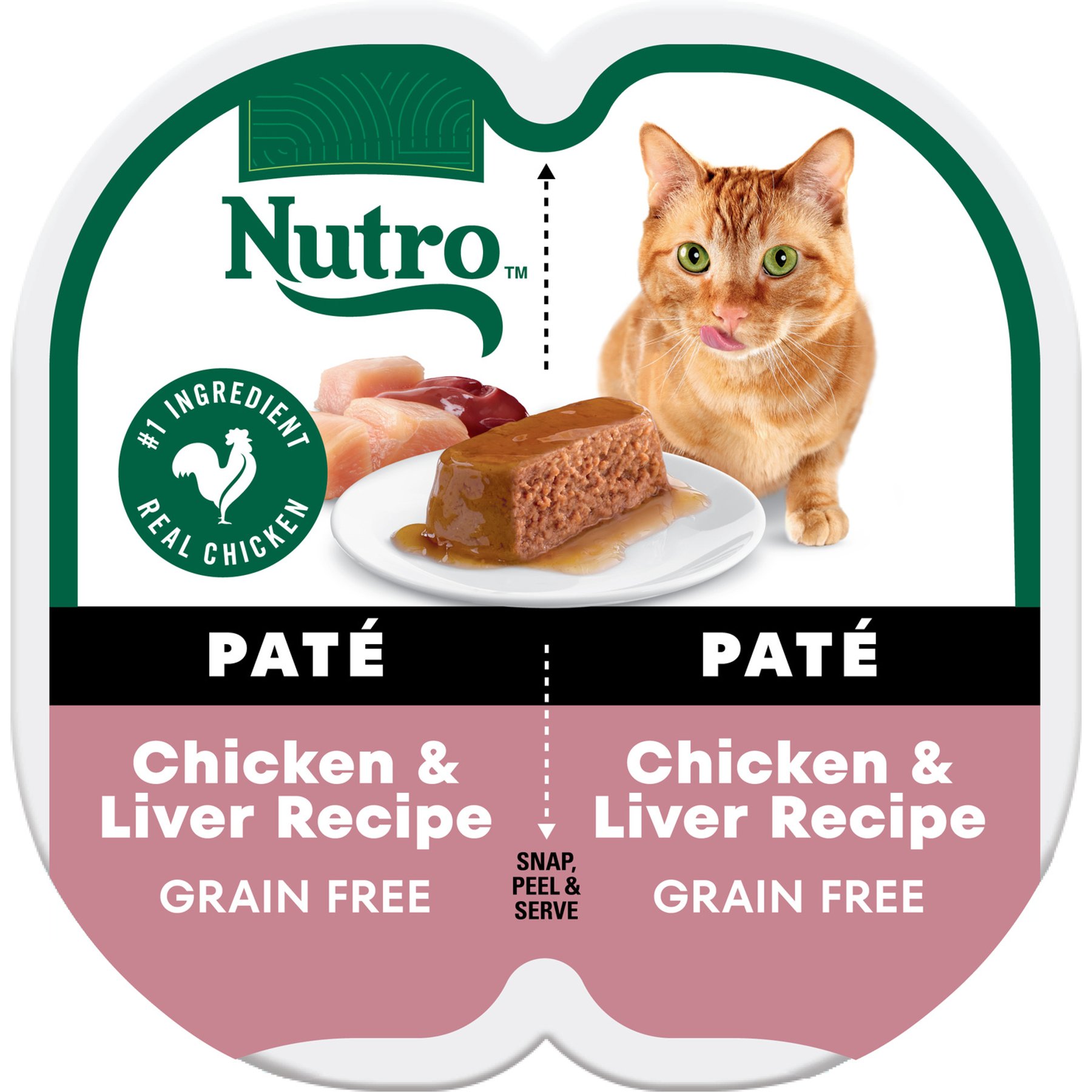 Nutro Perfect Portions Chicken & Liver Cat Food, 1.3-oz, 24 ct