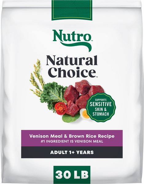 NUTRO Natural Choice Adult Venison Meal Brown Rice Recipe Dry