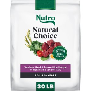 Nutro Natural Choice Adult Venison Meal & Brown Rice Recipe Dry Dog Food, 30-lb bag