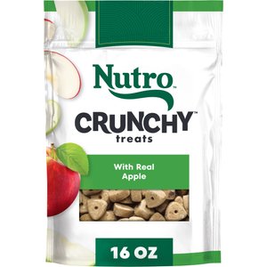 Nutro Crunchy with Real Apple Dog Treats, 16-oz bag