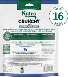 Nutro Crunchy with Real Mixed Berries Dog Treats, 16-oz bag slide 2 of 9