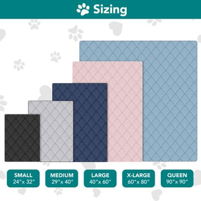 Show full view: PetAmi Soft Cooling Cat & Dog Blanket, Light Grey, Small slide 9 of 12