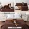 Show in main carousel: PetAmi Waterproof Non-Skid Back Furniture Protector Cover, Brown, 52 x 82-in slide 4 of 9