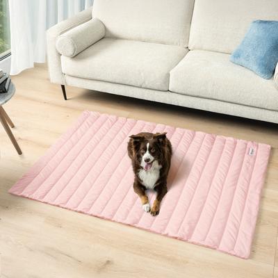 Show full view: PetAmi Indoor Premium Q-MAX Cold Sofa Couch Cover Dog & Cat Cooling Mat, Pink, Medium slide 5 of 8