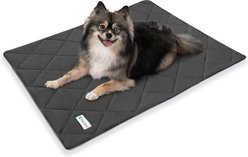 PetAmi Soft Cooling Cat & Dog Blanket, Grey, Small