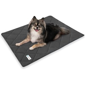 Bedsure ComfyFleece Waterproof Dog & Cat Blanket, Warm Grey, Small