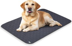 PetAmi Indoor Premium Waterproof Q-MAX Dog & Cat Cooling Mat Blanket, Grey, Large