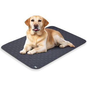 PetAmi Indoor Premium Waterproof Q-MAX Dog & Cat Cooling Mat Blanket, Grey, Large