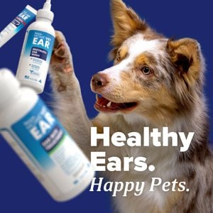 TropiClean HomeVet Medicated Alcohol-Free Dog Ear Drops, 2-fl oz bottle