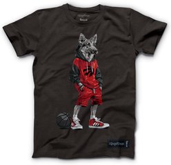 Hoop Dogs NBA German Shepherd T-Shirt, Toronto Raptors, Medium
