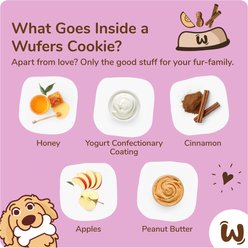 Wufers Haunted Bones Cookies Dog Crunchy Treats, 2-oz bag, 4 count slide 2 of 8