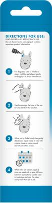 Show full view: TropiClean HomeVet Dog & Cat Ear Mite Treatment, 2-fl oz bottle slide 9 of 10