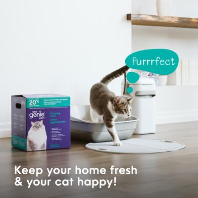 Show full view: Litter Genie Light Unscented Clumping Clay Cat Litter, 22-lb bag slide 10 of 10