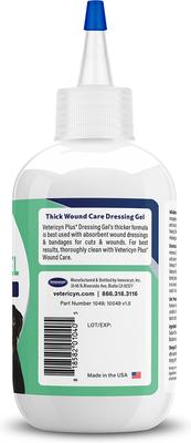 Show full view: Vetericyn Plus Antimicrobial Dressing Gel for Dogs, 3-fl oz bottle slide 6 of 6