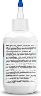 Show full view: Vetericyn Plus Antimicrobial Dressing Gel for Dogs, 3-fl oz bottle slide 5 of 6