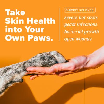 Show full view: TropiClean HomeVet Medicated Itch Relief Dog & Cat Hot Spot Cream, 1-fl oz bottle slide 4 of 11