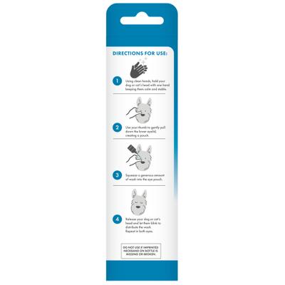 Show full view: TropiClean HomeVet Soothing Dog & Cat Itchy Eye Relief Wash, 4-fl oz bottle slide 9 of 10