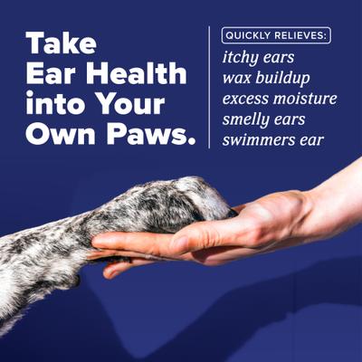 Show full view: TropiClean HomeVet Enzymatic Alcohol-Free Dog & Cat Ear Wash, 4-fl oz bottle slide 3 of 10