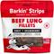 Show in main carousel: Vitafur Barkin' Beef lungs Strips Grain-Free Dehydrated Dog Treats, 5.5-oz bag slide 1 of 6