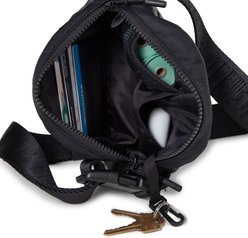 Playfield Bailey Sling Dog Walking 3 in 1 Bag with Poop Bag Dispenser, 2nd Edition, Mineral Black slide 2 of 5