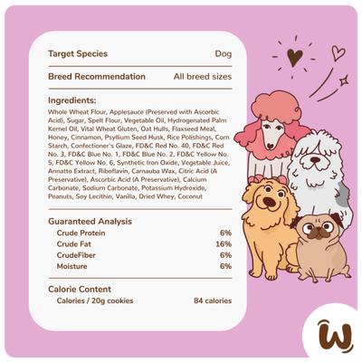 Show full view: Wufers Haunted Bones Cookies Dog Crunchy Treats, 2-oz bag, 4 count slide 9 of 10