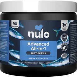 Nulo Advanced Multifunctional All-in-1 Supplement for Dogs, 90 count